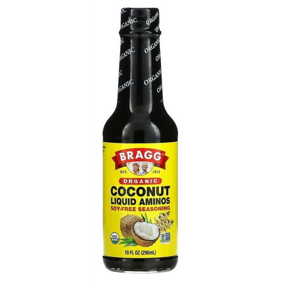 Bragg, Organic Coconut Liquid Aminos, Soy-Free Seasoning, 10 fl oz Pack of 4