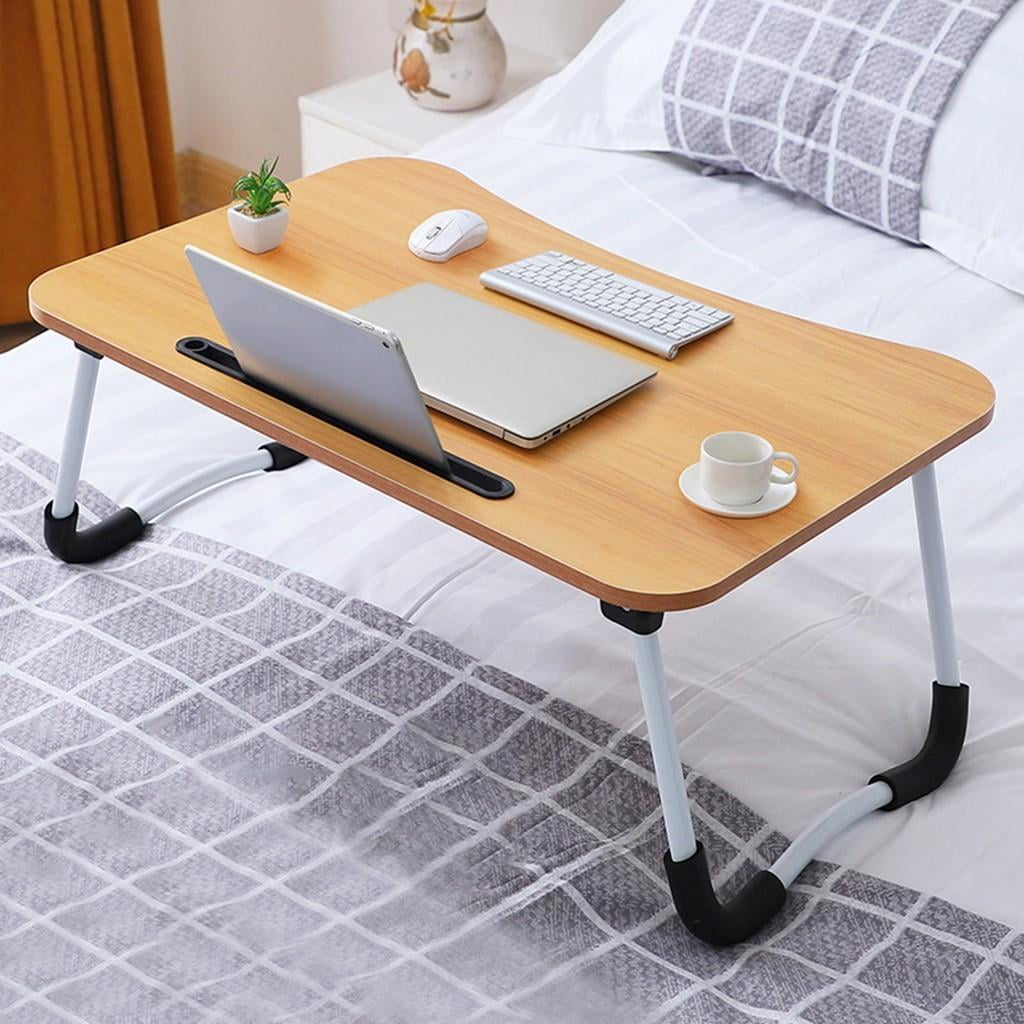Portable Laptop Desk with Ipad Slots Folding Small Desk Dormitory TableEating Breakfast Reading Book Burlywood Working,Watching Movie on Bed/Couch/Sofa Laptop Desk Foldable Laptop Desk Bed Tray Portable Laptop Desk with Ipad Slots Folding Small Desk Dormitory TableEating Breakfast Reading Book Burlywood Working,Watching Movie on Bed/Couch/Sofa Laptop Desk Foldable Laptop Desk Bed Tray