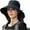 Black, variant on Women Sun Hats UV Protection Foldable Wide Brim Ponytail Hole Summer Men Beach Hats with Neck Flap