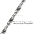 thumbnail image 4 of Uxcell 5Pack 2mm Mini Micro Twist Drill Bits, High-Speed Steel Extra Long Drill Bit 85mm, 4 of 6