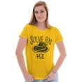 thumbnail image 4 of Solve Pi Math Geeky Nerdy Funny Smart Women's T Shirt Ladies Tee Brisco Brands 2X, 4 of 6