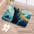 thumbnail image 5 of Sea Lion Polyester Non-Slip Machine Washable Floor Carpet Chair Mat Floor Rug, 5 of 6