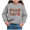 thumbnail image 4 of WXFAZCVU Girls Crewneck Sweatshirts Halloween Cotton Long Sleeve Top Fall Outfits Going Out Size 4Y, 4 of 4