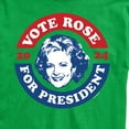 thumbnail image 3 of Golden Girls - President Rose - Men's Short Sleeve Graphic T-Shirt, 3 of 5