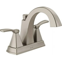 DELTA FAUCET 25768LF-SS Flynn Two-Handle Center Set Bathroom Faucet, Brushed Nickel