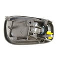 thumbnail image 2 of PT Auto Warehouse TO-2543G3199A-RP - Gray Inside / Textured Black Outside Door Handle - Rear Left/Right Pair Fits select: 1998-2002 TOYOTA COROLLA, 1998-2002 CHEVROLET GEO PRIZM, 2 of 3