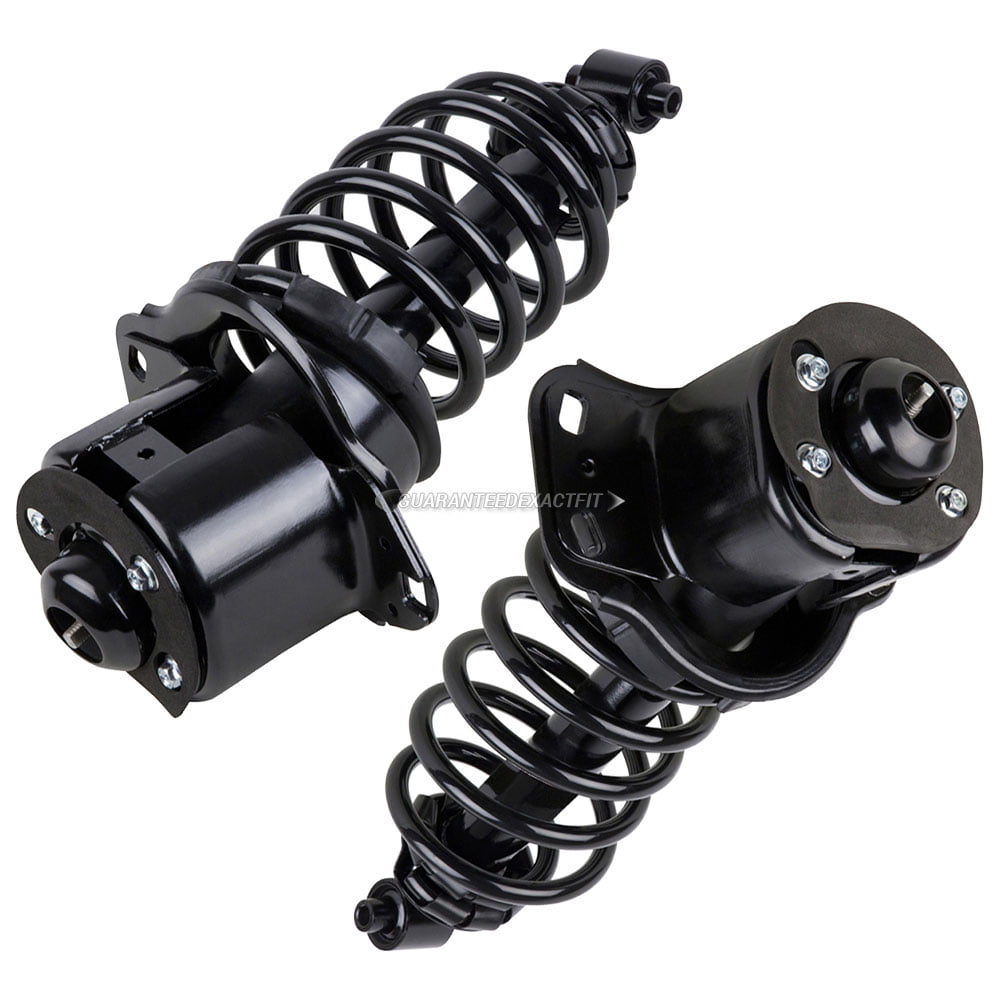 Pair Rear Quick Complete Struts & Coil Spring Assemblies Compatible with 2005-2007 Ford Five Hundred FWD