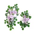 thumbnail image 3 of 2x Arco de flores para boda, adorno rústico decorativo, arreglo floral Púrpura, 3 of 9