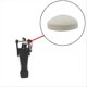 thumbnail image 2 of Drum Hammer Pad White Felt Semi-Circular Hammer Pad Drum Accessories, 2 of 5
