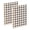 Neautral Gingham Pattern, variant on Haosy Red and White Checkered Notebooks 1-subject Journal 60 Sheets A5 College Ruled Paper Detachable Ring 8.3"x5.7"