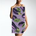 thumbnail image 4 of Playful Eggplant Design Face Towel Absorbent Hand Towels Bath Sport Gym, 4 of 5