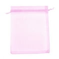 thumbnail image 2 of opvise 50 Pcs Organza Jewelry Gifts Drawable Box Wedding Gift Candy Mini Pouch Bag Pink, 2 of 8