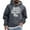 Dark Gray, variant on 2026 Happy New Year Roy Pullover Hoodie Unisex Long Sleeve Casual Sweatshirt with Front Pocket Drawstring Hood Black L