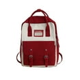 thumbnail image 2 of MZXELPRJD Work Bookbag Computer Bookbag Travel Backpack for Kids Tote Backpack Back Bag Personal Bag Mochilas Para Viajar En Avion, Red, 2 of 5