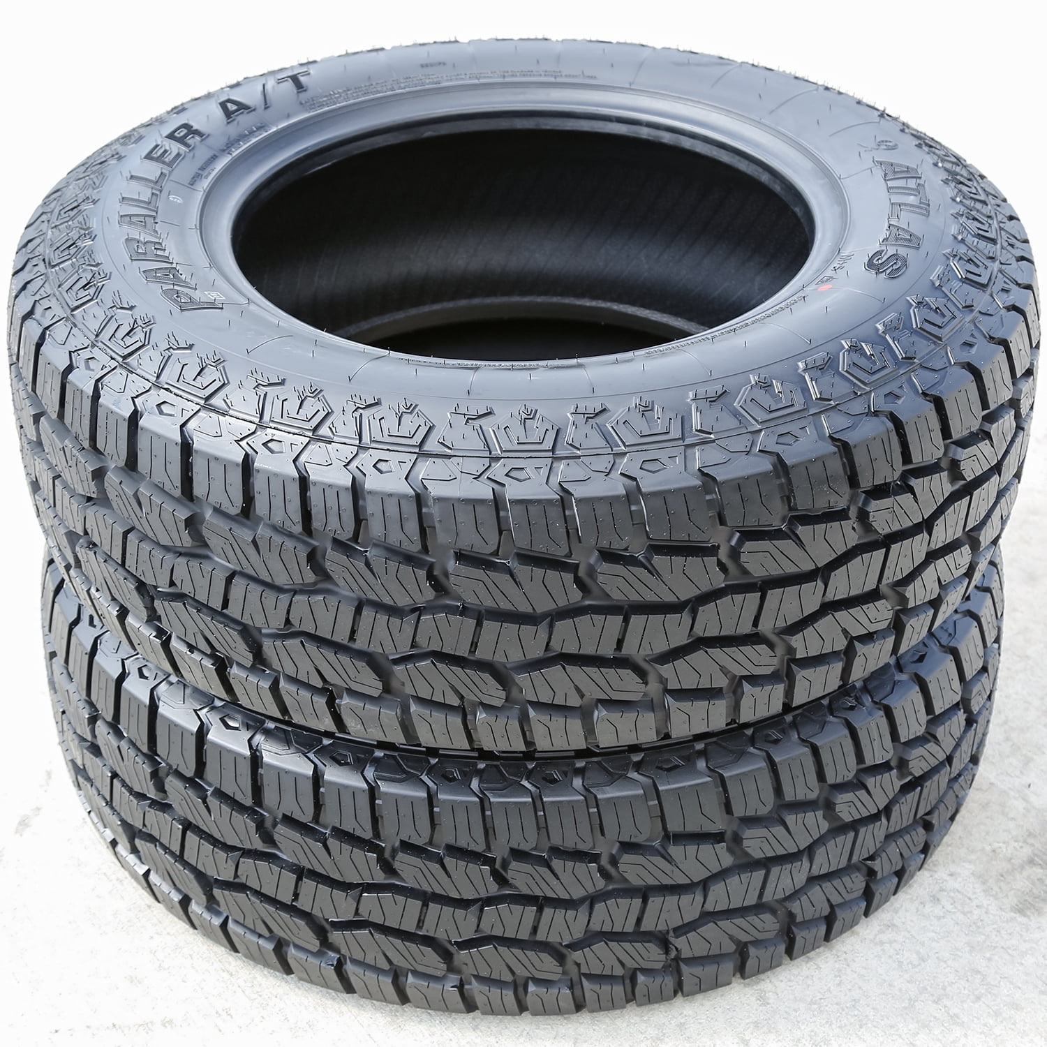 Tire Atlas Paraller A/T 265/70R18 116T AT All Terrain Tire Fits: 2021-23 Ford F-150 XLT, 2022 Toyota Tundra SR5 TRD Off-Road