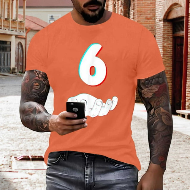 Tops para hombre, blusas y camisas de manga corta con cuello redondo para hombre, jersey informal con cuello redondo estampado para hombre, pantalones cortos deportivos para fitness, blusa de poliéste