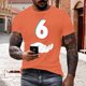 thumbnail image 1 of Tops para hombre, blusas y camisas de manga corta con cuello redondo para hombre, jersey informal con cuello redondo estampado para hombre, pantalones cortos deportivos para fitness, blusa de poliéste, 1 of 5