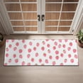 thumbnail image 2 of Red Strawberry Plants Fruit Pink Pattern Door Rugs,Washable Non Slip Door Mats Indoor,Decorative Door Mats,Entry Mat Indoor for Entrance,Bedroom,Kitchen,Bathroom,16"x47", 2 of 6