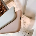 thumbnail image 3 of Compatible with iPhone 13 Pro Max Case 6.7 Inch [Not Fit 13/13 Pro] for Soft Rubber Liquid Silicone Gold Heart Pattern Slim Protective Case for Women Girls for iPhone 13 Pro Max-(Brown), 3 of 8