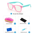 thumbnail image 3 of Gafas Para Computadora Con Filtro De Luz Rosa Para Niños Malubero protege la vista de los niños,, 3 of 3