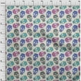 thumbnail image 4 of oneOone Cotton Cambric White Fabric Skull Sewing Craft Projects Fabric Prints By Yard 42 Inch Wide-aG, 4 of 5