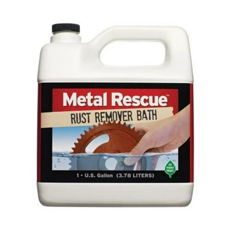 Workshop Hero WH290497 Metal Rescue Rust Remover Bath - (Best Way To Clean Rust Off Metal)