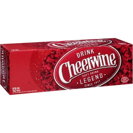 Cheerwine Legend Soft Drink, 12 Fl. Oz., 12 Count (Best Low Calorie Soft Drinks)