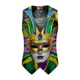 thumbnail image 4 of Men Suit Vest Novelty 𝐌𝐚𝐫𝐝𝐢 𝐆𝐫𝐚𝐬 Vests Gothic Formal Waistcoat Vintage Graphic Print Tuxedo Vests for 𝐂𝐚𝐫𝐧𝐢𝐯𝐚𝐥 𝐏𝐚𝐫𝐚𝐝𝐞, 4 of 4