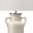 thumbnail image 3 of Benzara BM241167 Table Lamp with Drum Shade & Amphora Ceramic Base, Off White, 3 of 5