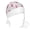 White, variant on Flydanna, Vented Sport, Breast Cancer Pink Ribbon White
