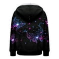 thumbnail image 5 of GEWSEY Zip Up Hoodie Women Butterfly Graphic Hoodies Long Sleeve Oversized Y2K Sweatshirts Cute jackets Plus Size for Girls (Light Purple, S), 5 of 7