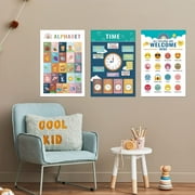 Educational Posters for Toddlers 11 x 17 Framed Poster