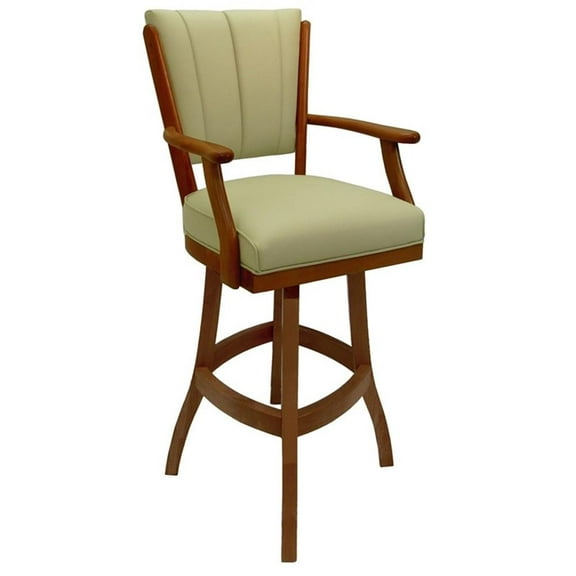 Classic Counter 26" Solid Wood Bar Stool