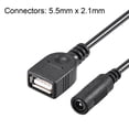 thumbnail image 2 of Adaptador a USB Unique Bargains 5.5x2.1mm hembra 2Uds, 2 of 3
