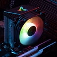 thumbnail image 3 of Kuymtek JONSBO FR-925 ARGB CPU PC Case 3Pin Cooler Fan Computadora de escritorio PWM Disipador de calor, 3 of 9