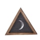 thumbnail image 5 of Decoración de la luna de la pared, 3 piezas de decoración rústica del hogar de la luna de la pared decoración de la fase lunar construcción robusta, 5 of 8