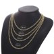 thumbnail image 3 of Fashion New Figaro Chain Necklace For Men Punk Silver Color Stainless Steel Long Necklace Men Hip Hop Jewelry Gift, 3 of 5