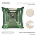 thumbnail image 4 of frog forest Linen toss pillowcase decoration pillowcase gifting preferred 20x20 inch cushion cover 2 sets sofa pillowcase sofa bedroom living room car, 4 of 8