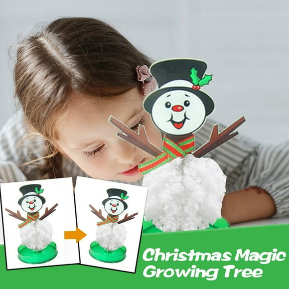 SIfdSeng Mini Toys That Actually Work 1Pc Christmas Gift Paper Tree Magic Growing Tree Toy Boy Girl Novelty Xmas 40Ml Toys for Teens Preschool Toys in Bulk