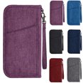 thumbnail image 2 of Card Wallet Fashion Multipurpose Portable Card Holder Clutch Wallet for Travel, 2 of 8