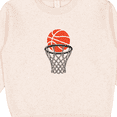 thumbnail image 3 of Inktastic Basketball and Hoop Toddler Sweatshirt, 3 of 4