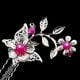 thumbnail image 4 of Pinza de Pelo Clip Forma U Baoblaze con Borlas de Joyas Palo chino antiguo, 4 of 7