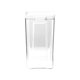thumbnail image 1 of Tarro de almacenaje - Recipiente hermético PET, transparente/apilable, para harina/cereales/bocadillos, organización de cocina/despensa, 1 of 6