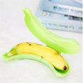 thumbnail image 4 of Lefu 2PCS Banana Case Snack Lunch Box Fruit Storage Holder Outdoor, 4 of 9