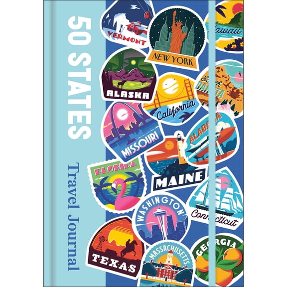 50 States Travel Journal, (Hardcover)