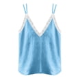 thumbnail image 4 of LIaqionyy Womens Summer Tank Tops Cotton Linen Sleeveless Cami Shirts Casual Loose Tunic Spaghetti Strap Camisole, 4 of 6