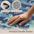 thumbnail image 6 of ODIKA 8'x10' Washable Area Rug Non-Shedding, Easy Care, Turtle Ocean Underwater Tropical Coral Reef Animal Scene Sea Flowing Dynamic for King Size Bedroom Under Bed, Master Suite, 6 of 7