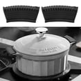 thumbnail image 5 of Juego de Fundas Manejar SartéN Hierro Fundido Antideslizante Soporte Olla Silicona Resistente para Cocina Sartenes Planchas Utensilios Negro, 5 of 5