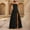 001 Black, variant on Women Strapless Long Prom Dress Side Slit Dresses Formal Evening GownsRuched Gown with Scarf