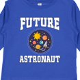 thumbnail image 4 of Inktastic Future Astronaut Outerspace Rocket Boys or Girls Long Sleeve Toddler T-Shirt, 4 of 5